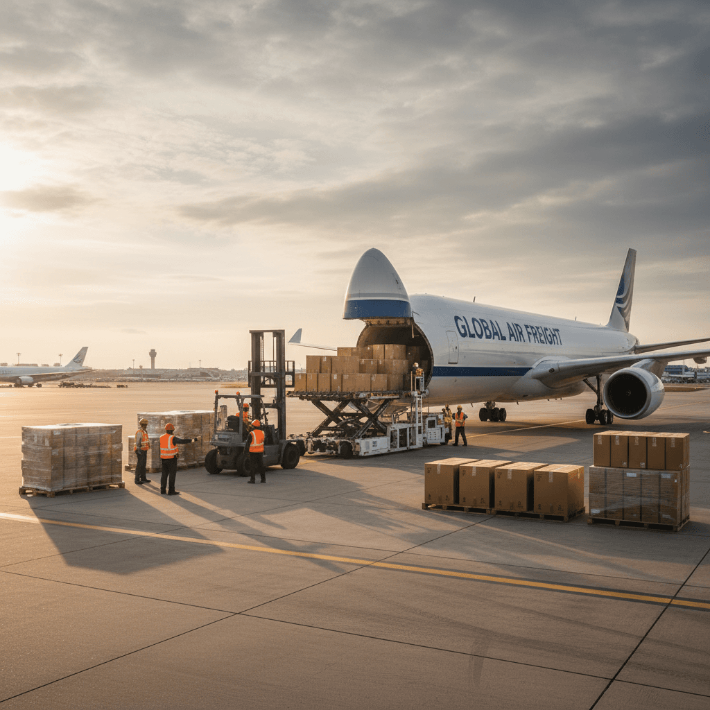 Frequent international shipments