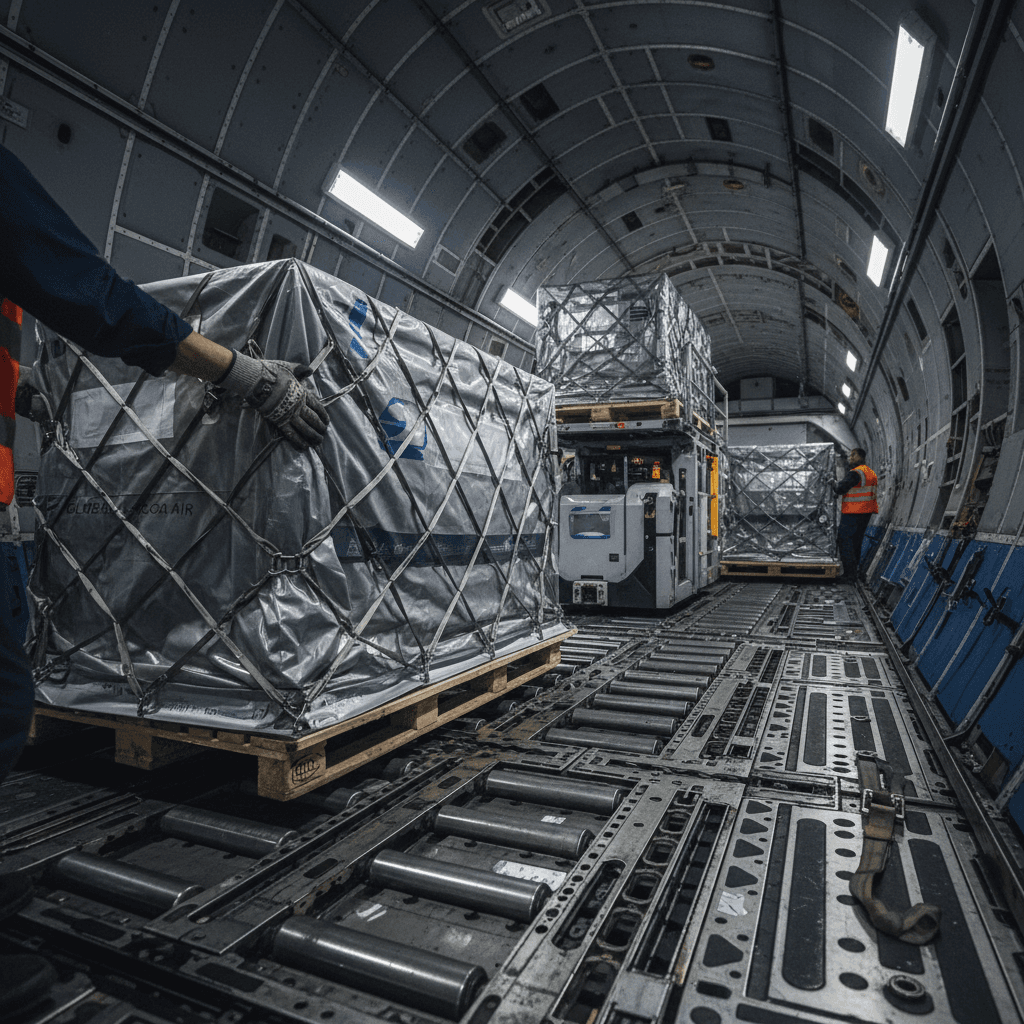 Frequent air shipments